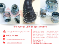 Bảng giá ống ruột gà lõi thép bọc nhựa, ống ruột gà kín nước