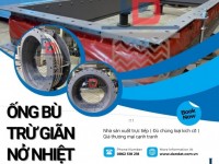 Khớp nối giãn nở nhiệt, Khớp nối co giãn inox, Khớp nối mềm inox dùng trong công nghiệp 