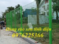 Lưới hàng rào D6a50x150 mạ kẽm sơn tĩnh điện