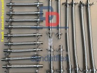 Khớp nối mềm inox 304 nối bích, Ống mềm bọc cách nhiệt, Dây dầu thủy lực