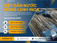 Dây Cấp Nước Nóng Lạnh Cho Bình Nước Nóng, Dây dẫn nước inox nóng lạnh