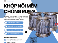 Khớp Nối Mềm Inox 2 Đầu – Khớp nối mềm inox lắp rắc co, Ống mềm inox rắc co ren