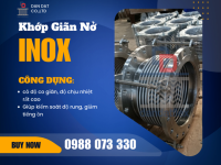 Khớp nối giãn nở inox pasty - Khớp nối giãn nở chịu nhiệt - Khớp nối giãn nở máy phát điện