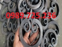 Vòng tròn trang trí sắt mỹ thuật, khoen tròn sắt