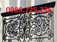 Lan can sắt hoa văn đẹp tôn vinh vẻ đẹp kiến trúc ngôi nhà