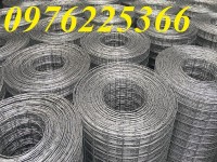 Lưới thép hàn cuộn ô 50x50 mạ kẽm