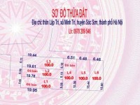 ĐẤT ĐẸP - GIÁ TỐT - Vị Trí Đắc Địa Tại Lập Trí, Minh Trí, Sóc Sơn, Hà Nội