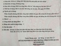 Chính Chủ Cần Bán Lô Đất mặt đường ở quốc lộ 2 tại  KLM 47, Hàm Yên, Tuyên Quang