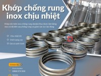 Khớp nối mềm nối bích chịu nhiệt, khớp nối mềm cho máy phát điện, khớp nối mềm cho hệ LPG