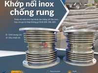 Khớp nối mềm nối bích chịu nhiệt, khớp nối mềm cho máy phát điện, khớp nối mềm cho hệ LPG