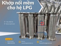 Khớp nối mềm nối bích chịu nhiệt, khớp nối mềm cho máy phát điện, khớp nối mềm cho hệ LPG