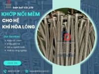 Khớp nối giảm chấn máy phát, khớp nối mềm inox thủy lực, khớp nối chống rung kim loại