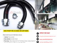 Ống ruột gà lõi thép bọc nhựa phi 51mm (2 inch)