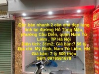 Cần bán nhanh 2 căn nhà đẹp lung linh tại quận Nam Từ Liêm, TP Hà Nội