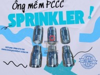 Ống mềm nối đầu phun chữa cháy, dây mềm sprinkler PCCC, ống nối mềm kết nối đầu phun sprinkler