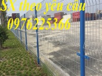Hàng rào chắn sóng thép sơn tĩnh điện 