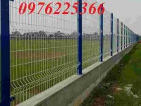 Hàng rào chắn sóng thép sơn tĩnh điện 