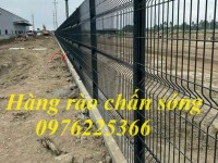 Hàng rào chắn sóng thép sơn tĩnh điện D4, D5, D6, D8
