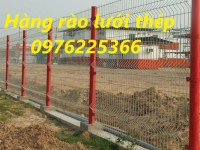 Hàng rào chắn sóng thép sơn tĩnh điện D4, D5, D6, D8