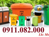  Thùng rác 120 lít 240 lít giảm 30% giá khuyến mãi- thùng rác y tế, thùng rác nắp kín- lh 0911082000