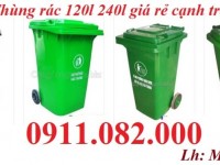  Thùng rác 120 lít 240 lít giảm 30% giá khuyến mãi- thùng rác y tế, thùng rác nắp kín- lh 0911082000