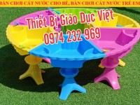 Bể chơi cát nước mầm non, bể chơi cát và nước cho bé