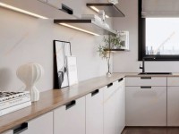 Tay nắm tủ quần áo dạng thanh âm NK410 | Zalo 0901 196 552