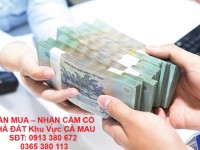CẦN MUA – NHẬN CẦM CỐ NHÀ ĐẤT Khu Vực CÀ MAU – GIẢI NGÂN NHANH