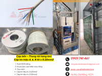 Cáp tín hiệu chống nhiễu sử dụng cho thang tời hàng