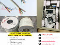 Cáp tín hiệu chống nhiễu sử dụng cho thang tời hàng
