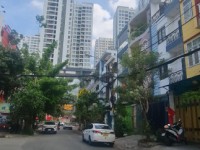 BÁN NHÀ CẶP MẶT TIỀN MAI HẮC ĐẾ, P.15, Q.8, 4 TẦNG BTCT ,128m2, HOÀN CÔNG ĐỦ