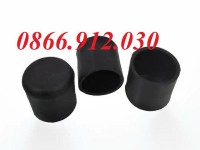 Bịt đầu sắt hộp phi 25mm, nắp bịt nhựa phi 25mm