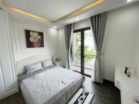 Nhà 3 tầng phong cách Tân Cổ Điển Khu TĐC Đất Lành.
 Dt 58m2 ngang 4m. Dt sàn: 151,1m2