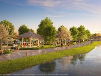 Bán căn góc 3 mặt Hừng Đông 112m giá 26 tỷ Vinhomes Đan Phượng View công viên