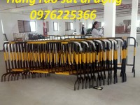 Hàng rào chắn barie di động khổ 1m x 2m 