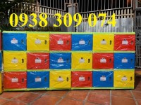 Tủ nhựa đựng cặp mầm non, tủ nhựa đựng cặp balo trẻ em TN