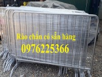 Rào chắn barie di động khổ 1.2m x 2m, Hàng rào di động khổ 1.2m x 2m 