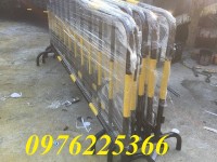 Rào chắn barie di động khổ 1.2m x 2m, Hàng rào di động khổ 1.2m x 2m 