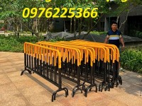 Rào chắn barie di động khổ 1.2m x 2m, Hàng rào di động khổ 1.2m x 2m 