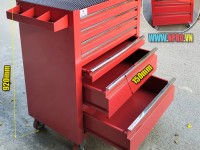 Tủ đựng đồ nghề 7 ngăn NPRO - màu đỏ