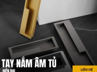 Tay nắm âm tủ hiện đại NK438 | Zalo 0901 196 552