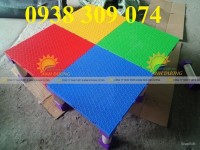 Bục sân khấu mầm non lắp ghép hàng nhập khẩu