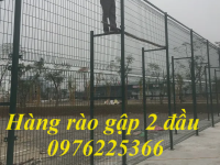 Sản xuất hàng rào gập tam giác hai đầu D3, D4, D5, D6, D8 giá tốt 