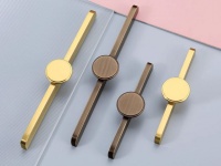 Tay nắm tủ thanh dài phối núm tròn NK447 | Zalo 0901 196 552