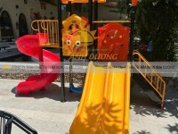 Cầu trượt trẻ em, nhà banh khu vui chơi trẻ em