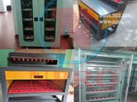 Tủ chứa đồ nghề 5 ngăn NPRO - màu đỏ