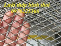 Lưới mắt cáo 15x30, Lưới thép hình thoi 15x30