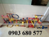 Bộ dụng cụ thiết bị gym mini cho trẻ em mầm non