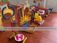 Bộ dụng cụ thiết bị gym mini cho trẻ em mầm non