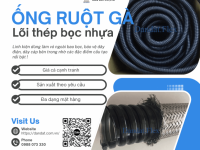 Ống Ruột Gà Trong Công Nghiệp – Ống luồn dây điện bọc nhựa, Ống ruột gà cơ khí 